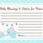 Free Printable Baby Shower Advice Cards   Printable Cards | Free Printable Baby Advice Cards