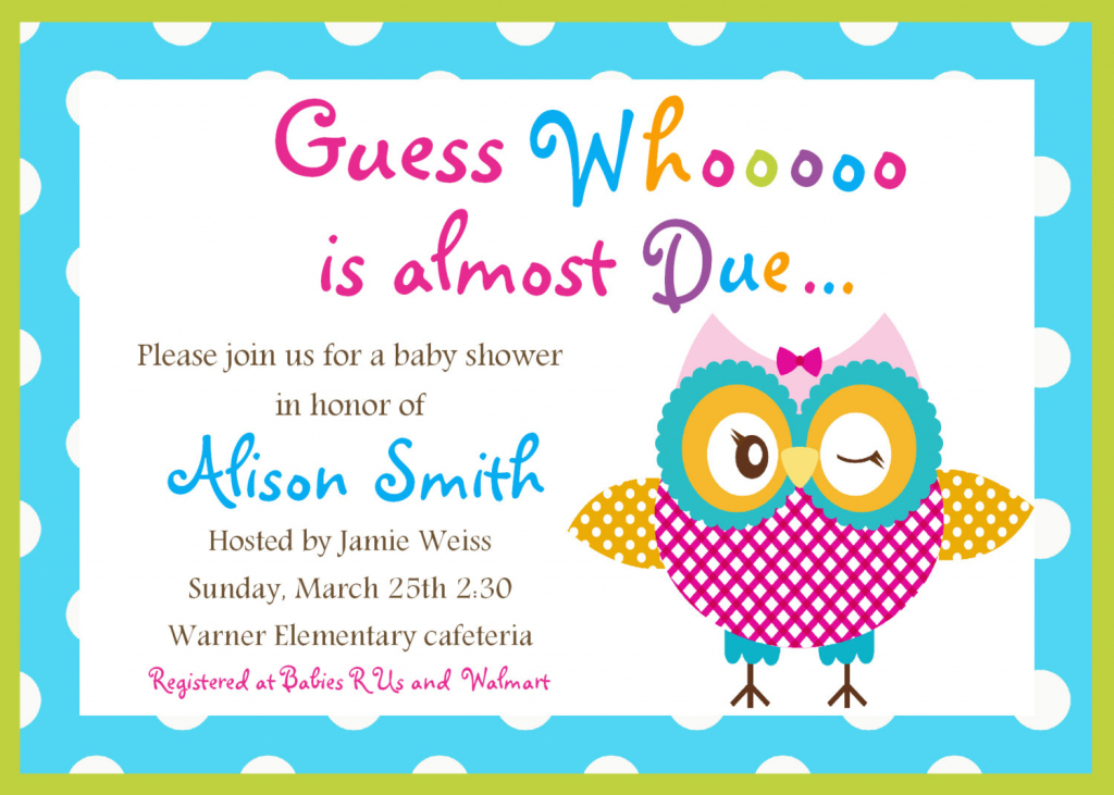 Free Printable Baby Shower Cards - Printable Cards | Free Printable Baby Shower Card