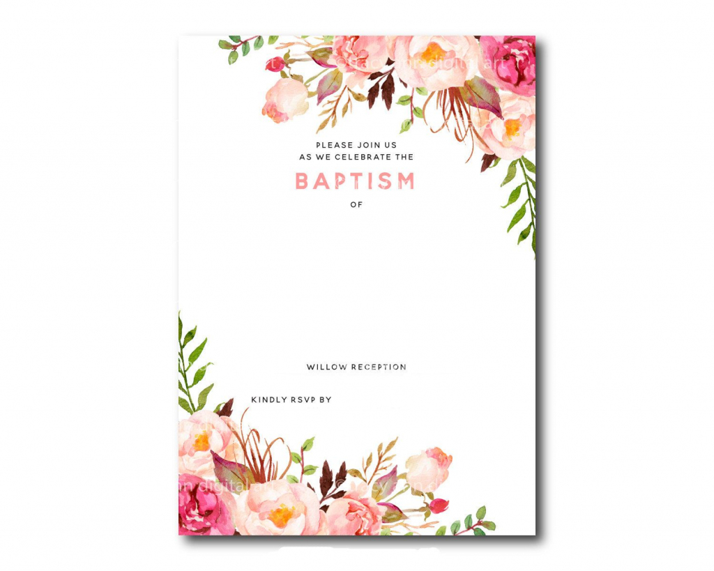 Printable Baptism Christening Cards Printable Cards