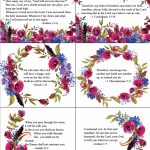 Free Printable Bible Verse Cards For When You Need Encouragement | Free Printable Bible Verse Cards