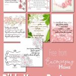 Free Printable Bible Verses To Encourage And Inspire Homeschool Moms | Free Printable Scripture Cards