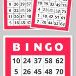 Free Printable Bingo Cards | Family Nights Education | Bingo Cards | Free Printable Number Bingo Cards 1 20