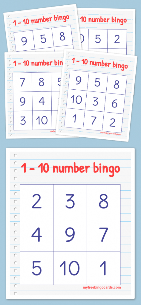 Free Printable Bingo Cards | Math | Bingo, Numbers Preschool | Free Printable Bingo Cards With Numbers