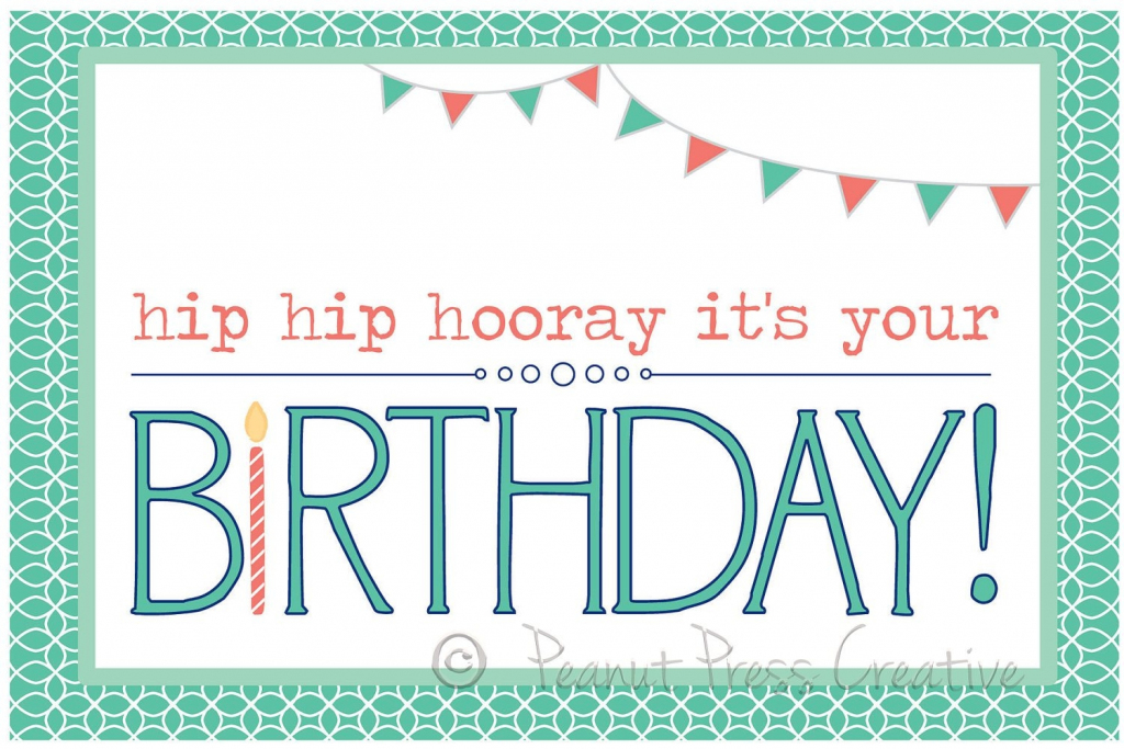 Free Printable Birthday Cards For Him – Happy Holidays! | Free Printable Birthday Cards For Brother