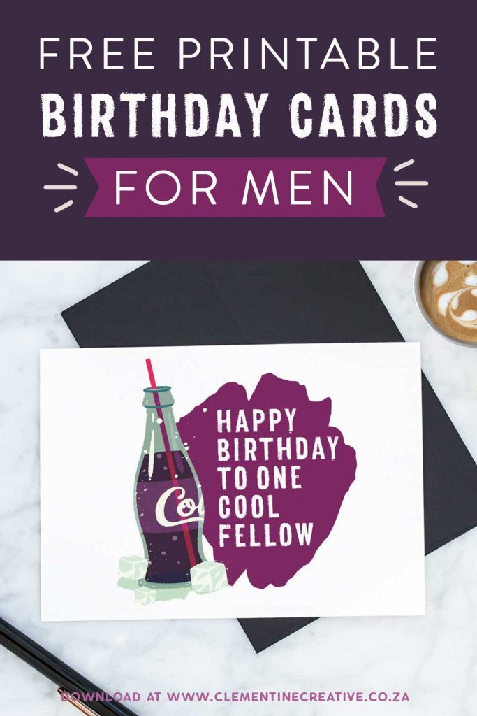 Free Printable Birthday Cards For Him | Stay Cool | Printable Love Birthday Cards For Him