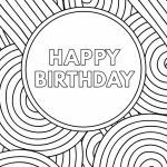 Free Printable Birthday Cards   Paper Trail Design | Free Printable Birthday Cards To Color