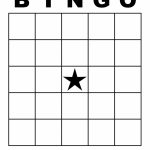 Free Printable Blank Bingo Cards Template 4 X 4 | Classroom | Blank | Printable Bingo Cards 4 Per Page