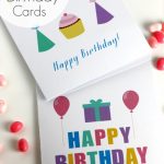 Free Printable Blank Birthday Cards | Catch My Party | Free Printable Greeting Cards