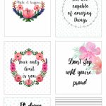 Free Printable Bullet Journal Cards. Personal Planner Cards | Free Printable Personal Cards
