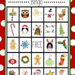 Free Printable Christmas Bingo Game | Christmas | Christmas Bingo | Free Printable Bingo Cards For Large Groups