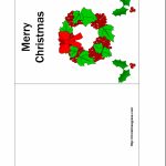Free Printable Christmas Cards | Free Printable Christmas Greeting | Free Printable Blank Greeting Card Templates