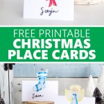 Free Printable Christmas Place Cards – Sustain My Craft Habit | Christmas Table Name Cards Free Printable