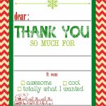 Free, Printable Christmas Thank You Cards For Kids | Christmas | Christmas Thank You Cards Printable Free