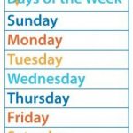 Free Printable Days Of The Week Cards | Free Printables | Free Printable Days Of The Week Cards