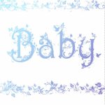 Free Printable Decorated Baby Card Greeting Card | Baby Shower Ideas | Baby Greeting Cards Printable