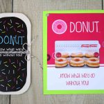 Free Printable} Donut Cut Out Gift Card Holder | Gcg | Printable Gift Card Holder Birthday