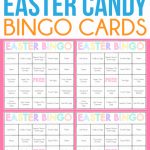 Free Printable Easter Bingo Cards For One Sweet Easter   Play Party Plan | Free Printable Bingo Cards With Numbers