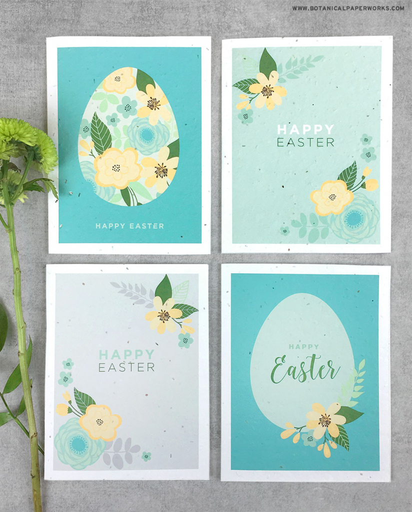 Free Printable} Easter Cards | Blog | Botanical Paperworks | Free Printable Easter Cards To Print