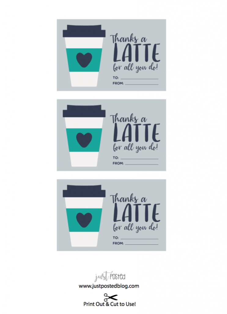 Free Printable For A Starbucks Gift Card – Just Posted | Printable Starbucks Gift Card