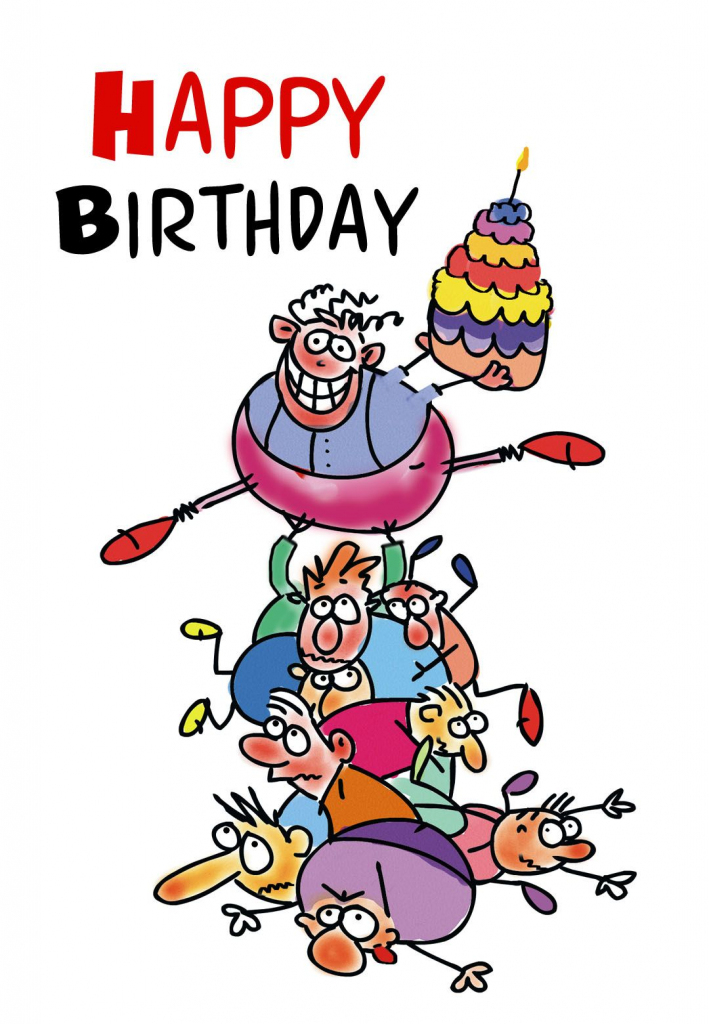 Free Printable Funny Birthday Greeting Card | Gifts To Make | Free | Free Printable Funny Birthday Cards