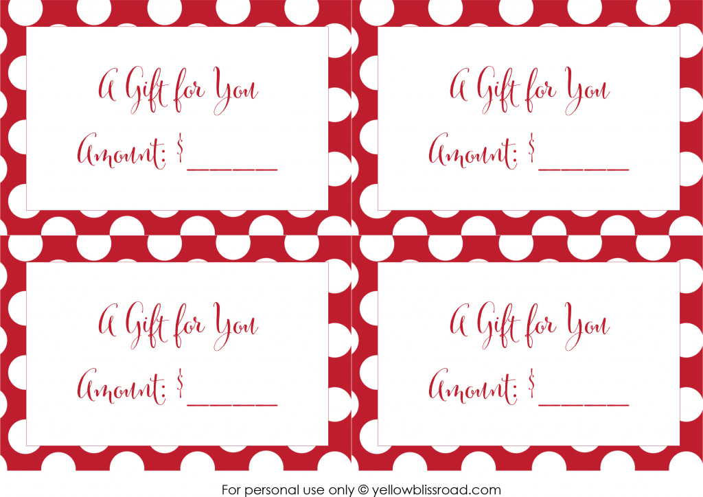 Free Printable Gift Card Envelopes - Yellow Bliss Road | Free Printable Gift Card Envelope Template