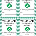 Free Printable! Girl Scout Cookie Thank You Cards | Girl Scouts | Military Thank You Cards Free Printable