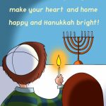 Free Printable Hanukkah Bright Greeting Card | Paperie | Hanukkah | Printable Hanukkah Cards To Color