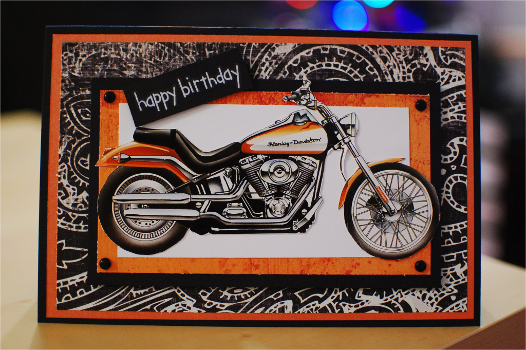 Free Printable Harley Davidson Birthday Cards | Birthdaybuzz | Harley Davidson Cards Printable