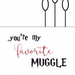 Free Printable: Harry Potter Cards | Valentine's Day *freebies 4 Mom | Harry Potter Birthday Card Printable