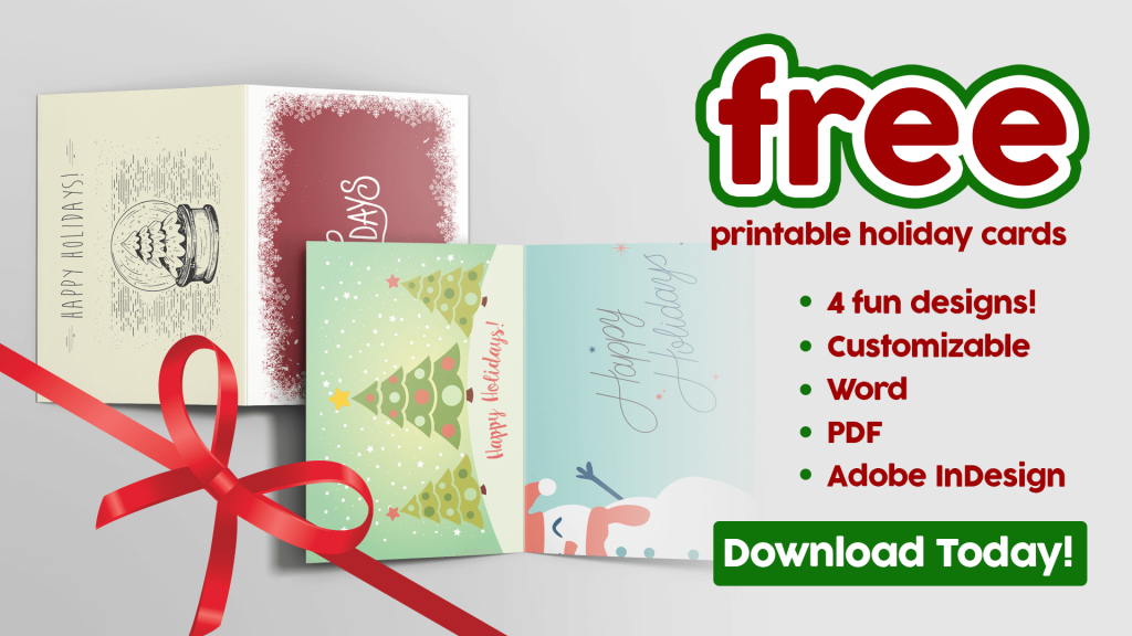 Free Printable Holiday Cards! | Comdoc, A Xerox Company | Printable Holiday Photo Cards