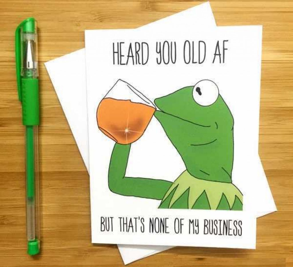 Printable Birthday Card Funny