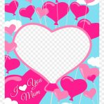 Free Printable I Love You Mom Greeting Card With Add   Mom Greeting | Free Printable Love Greeting Cards