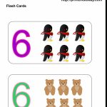 Free Printable Kindergarten Math Flashcards | Counting Flash Cards Printable