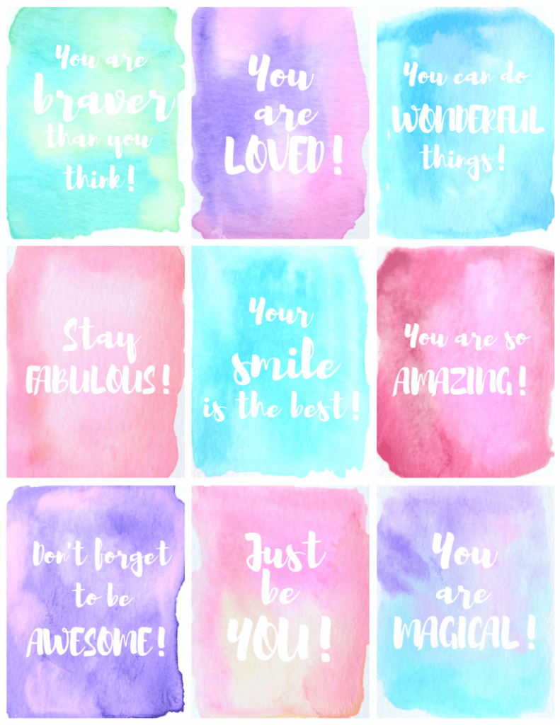 Free Printable Kindness Cards - Kid + Kin | Printable Compliment Cards For Students