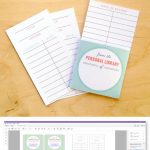 Free Printable Library Cards | Printables | The Best Downloads | Printable Library Card Template