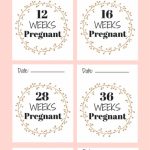 Free Printable Milestone Cards  For Next Time (Not Yet!) | Must Have | Free Printable Pregnancy Announcement Cards