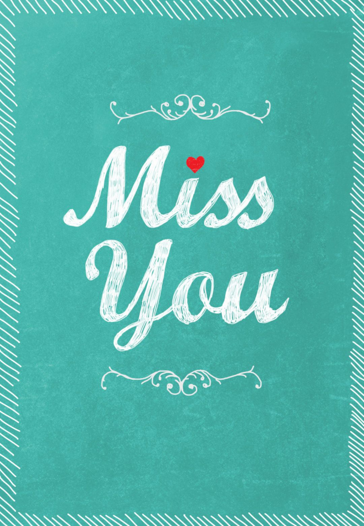 Free Printable Miss You Greeting Card | Cards..gifts..parties | Miss | Printable Greeting Card Maker