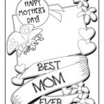 Free Printable Mothers Day Coloring Pages For Kids | Printable Mothers Day Cards For Kids To Color