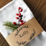 Free Printable Place Cards & Customizable Download For Names! | Free Printable Place Card Templates Christmas