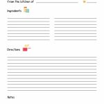 Free Printable Recipe Template: Diy Recipe Book! A4 | Recipe Books | Free Printable Recipe Cards