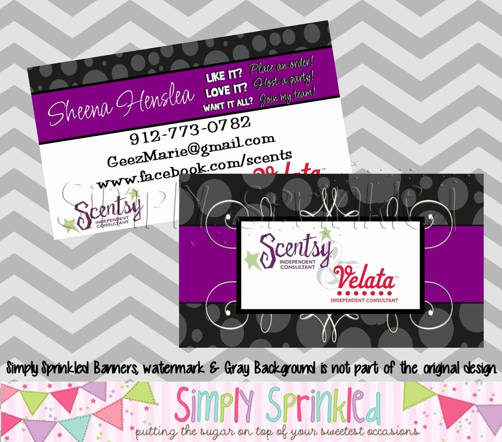 Free Printable Scentsy Business Cards Lovely Scentsy Business Card | Free Printable Scentsy Business Cards