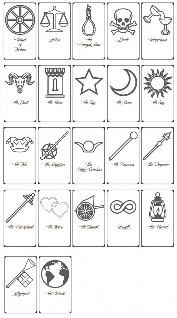 Free Printable Tarot Cards!keniakittykat On Deviantart | Free Printable Tarot Cards