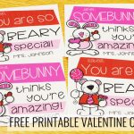 Free Printable Teacher Valentine Cards   A Teachable Teacher | Printable Valentine Cards For Teachers