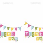 Free Printable Thank You Cards | Bake Sale Flyers – Free Flyer Designs | Printable Photo Thank You Card Template