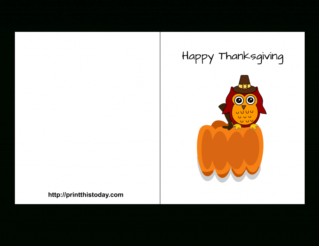 Free Printable Thanksgiving Cards | Free Printable Thanksgiving Cards