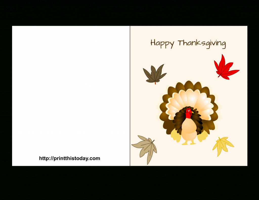 Free Printable Thanksgiving Cards | Printable Thanksgiving Cards For Kids