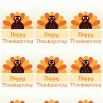 Free Printable Thanksgiving Place Cards    Also Great For Cupcake | Free Printable Thanksgiving Place Cards