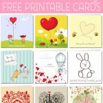 Free Printable Valentine Cards | Free Printable Valentines Day Cards For Her