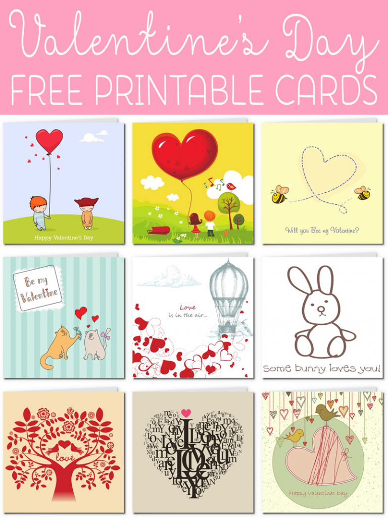 Free Printable Valentine Cards | Printable Romantic Cards For Her