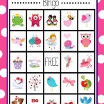 Free Printable Valentine's Day Bingo Game | Valentine's Day | Printable Valentine Bingo Cards With Numbers